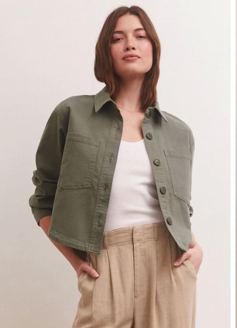 All Day Cropped Jacket – Thread & Root Clothing Co.