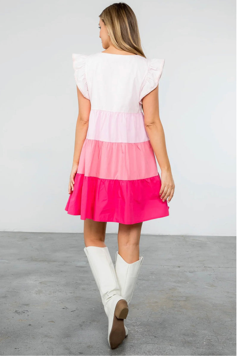 Poplin Color Block Dress – Thread & Root Clothing Co Poplin Color Block Dress – Thread & Root Clothing Co