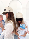 Mommin' - Black Vintage Trucker Hat