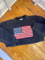 American Flag Sweater