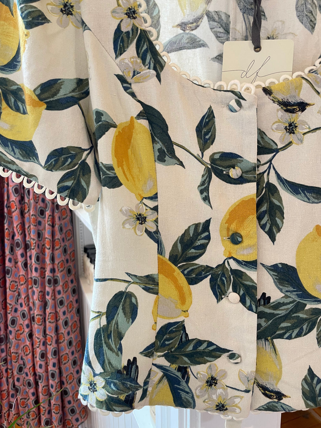 Lemon Garden Top