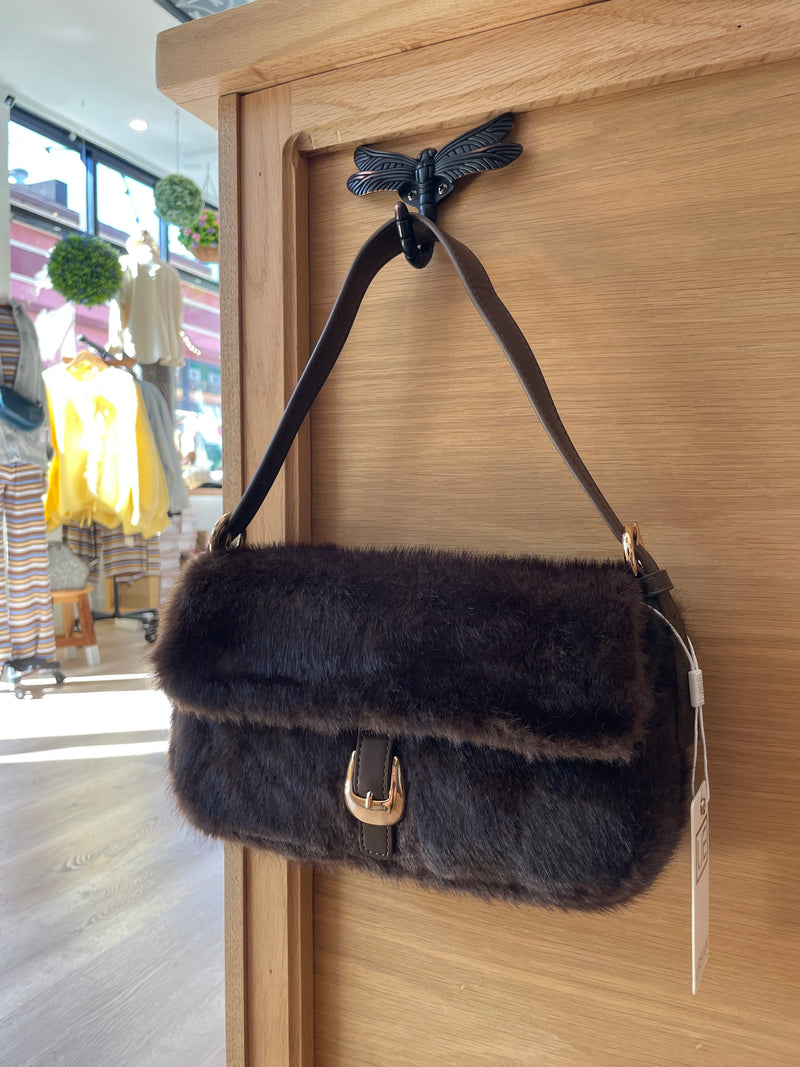 Gloria Faux Fur Bag