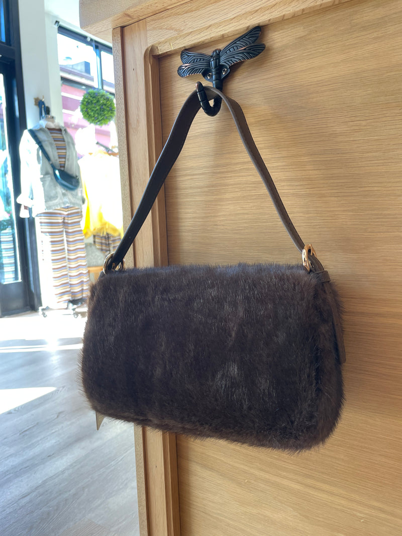 Gloria Faux Fur Bag