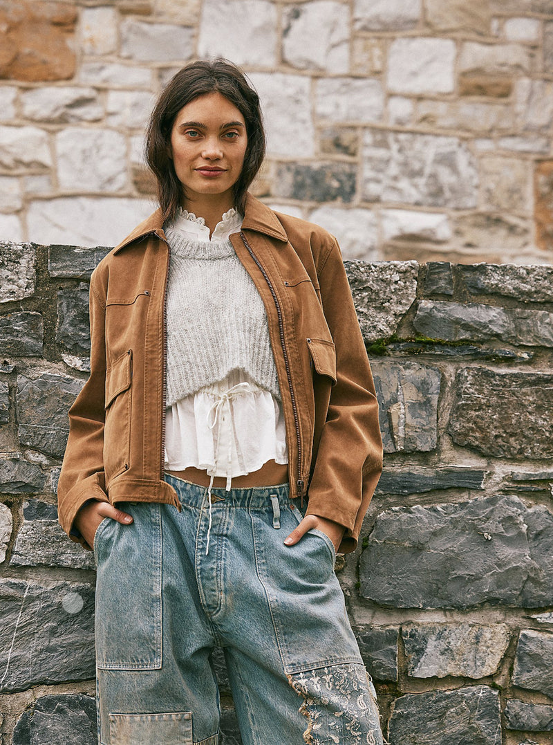 Blair Vegan Suede Jacket
