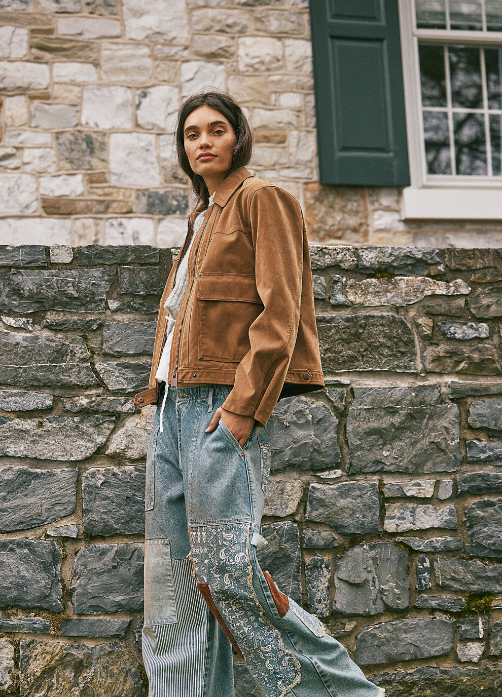 Blair Vegan Suede Jacket
