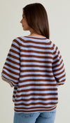 Reagan Striped Cardigan