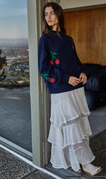 Cherry On Top Mock Sweater