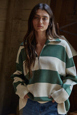 Fontaine Half Zip Sweater