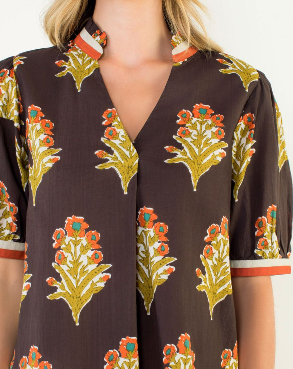 Fall Garden Floral Top