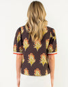 Fall Garden Floral Top