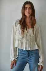 Florence Smocked Top