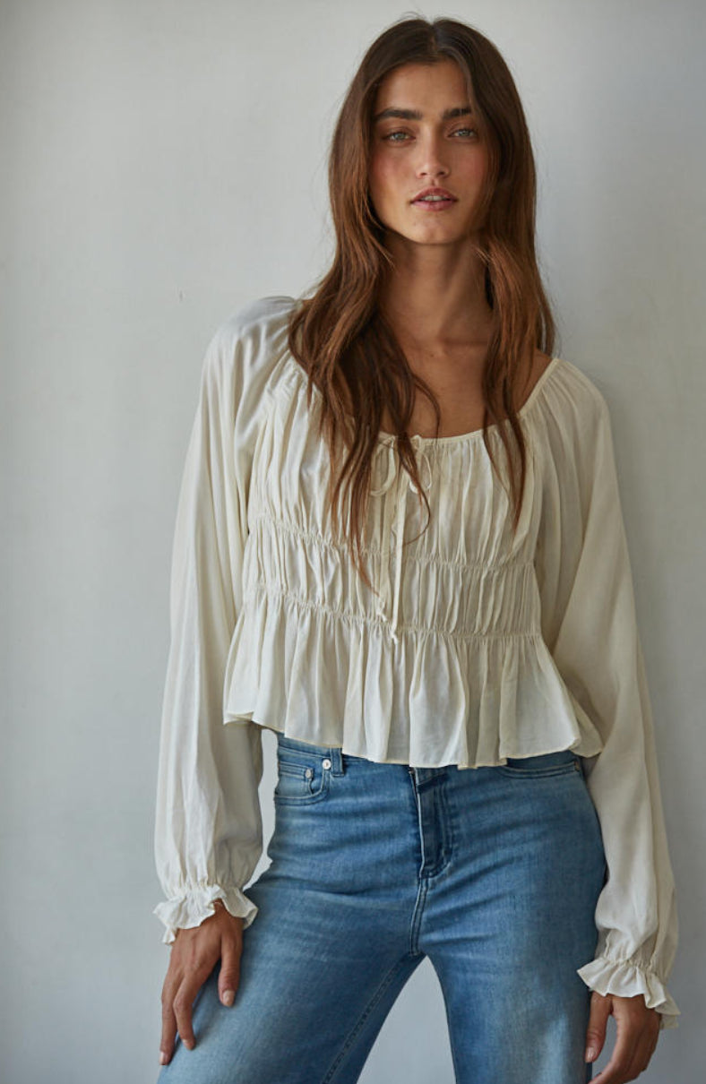 Florence Smocked Top