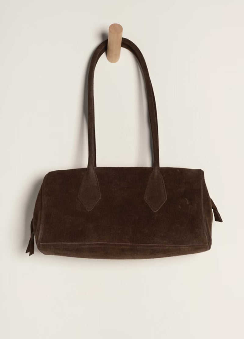 Sierra Suede Shoulder Bag