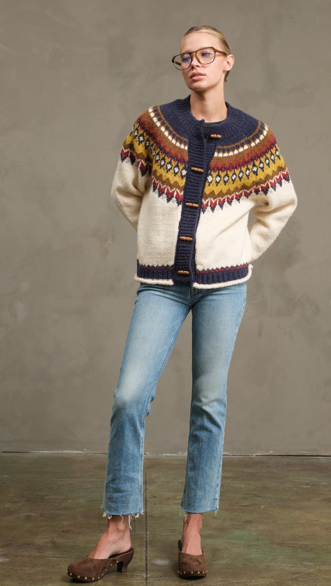 Nordic Fair Isle Cardigan