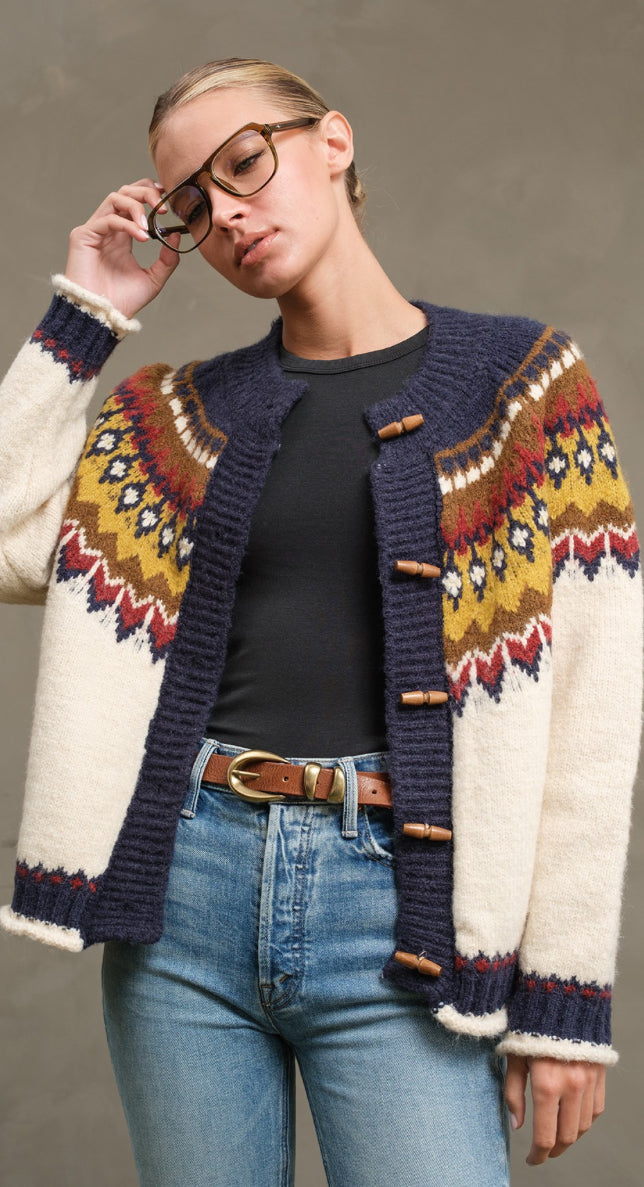 Nordic Fair Isle Cardigan