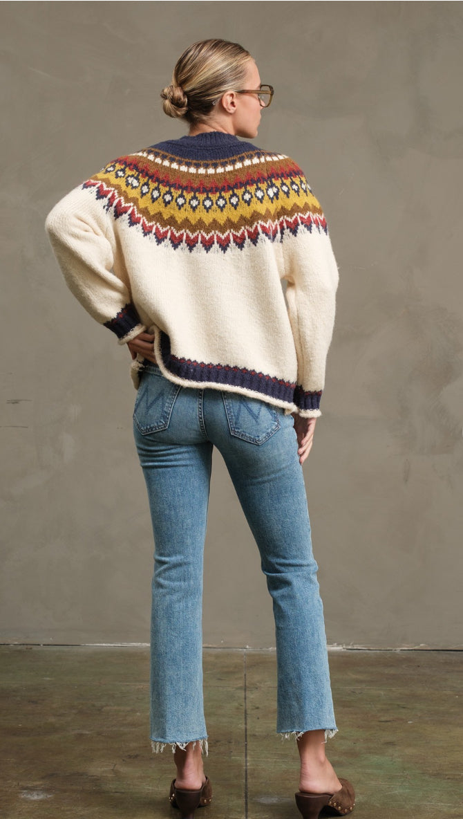 Nordic Fair Isle Cardigan