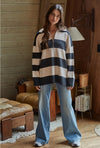 Fontaine Half Zip Sweater