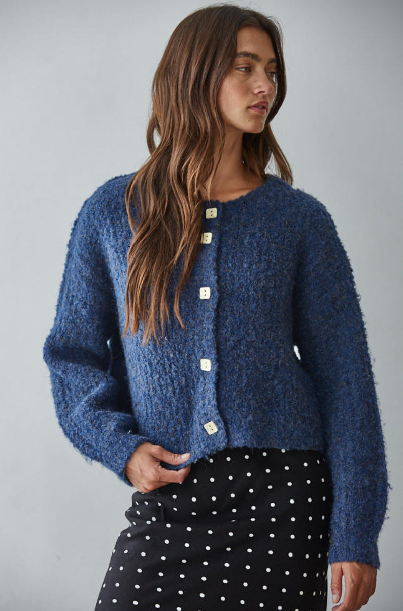Clara Plush Cardigan