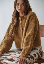 Clara Plush Cardigan