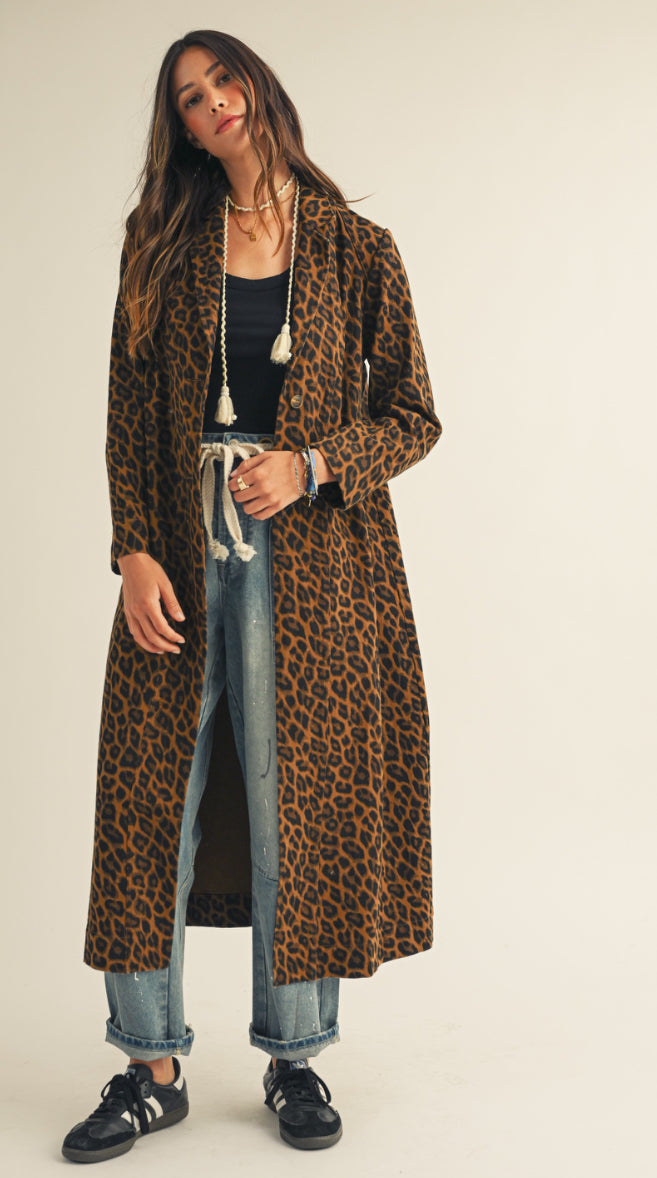 Lila Leopard Jacket