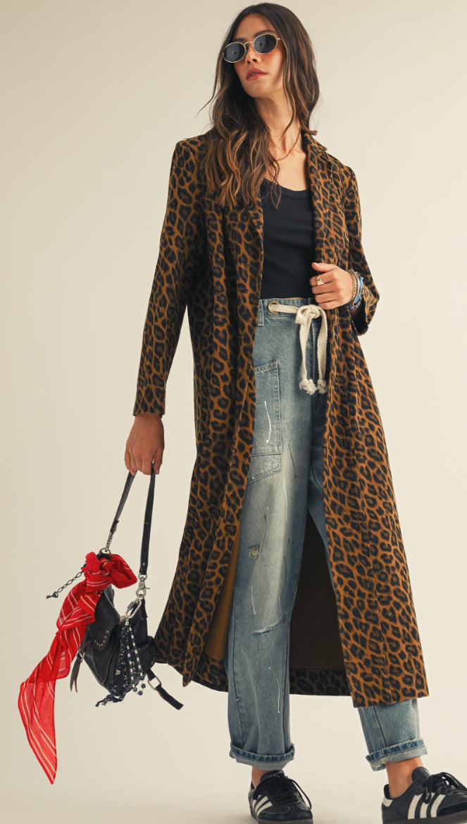Lila Leopard Jacket