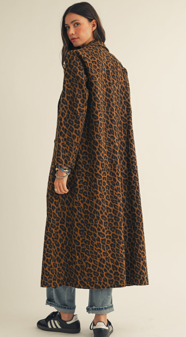 Lila Leopard Jacket