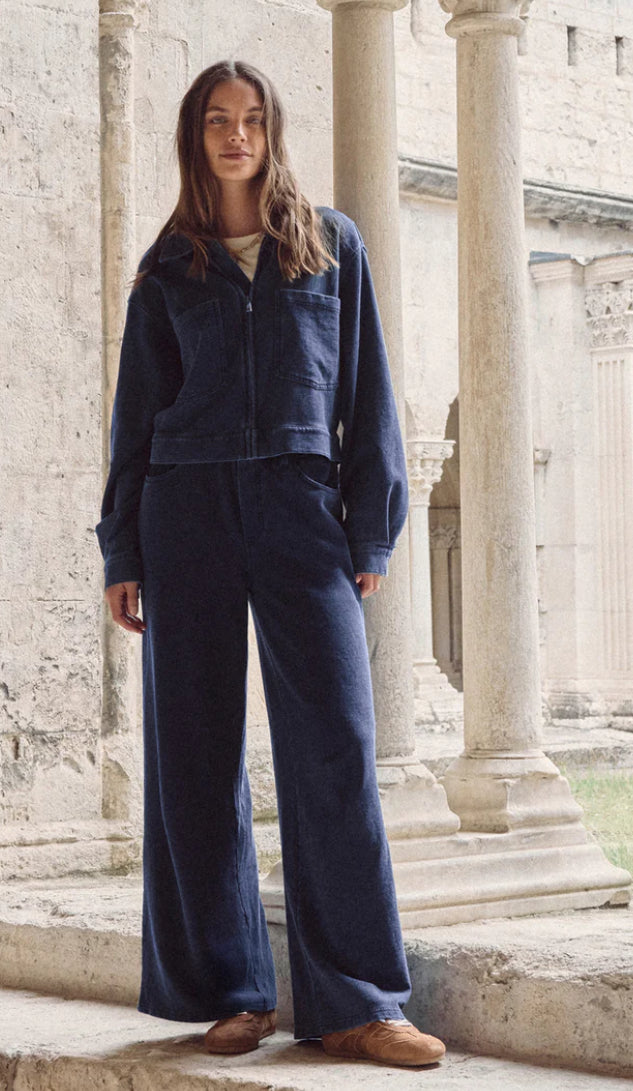 Heritage Knit Denim Jacket