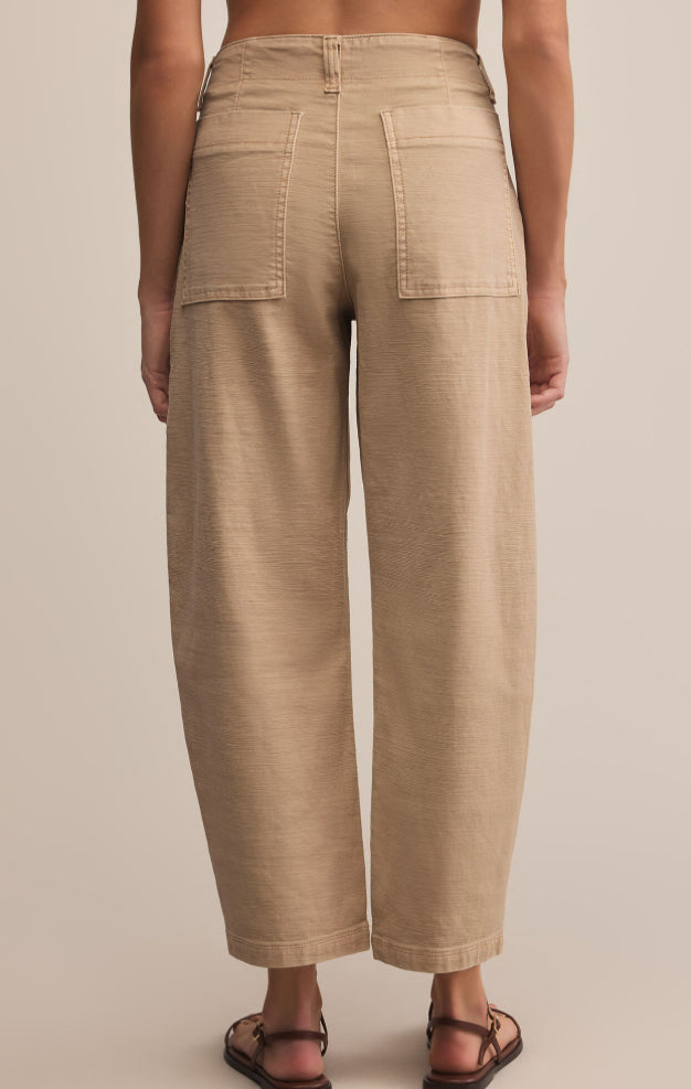 Olive Twill Pants