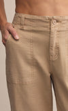 Olive Twill Pants