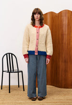 Cyclamen Cardigan