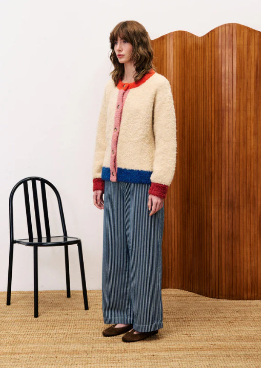Cyclamen Cardigan