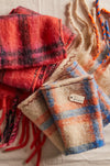Highland Plaid Skinny Scarf
