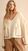 Gia Stitch Detail Sweater
