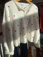 From The Heart Embroidered Cardigan