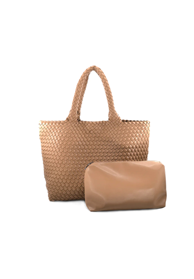 BC Woven Tote Double Strap