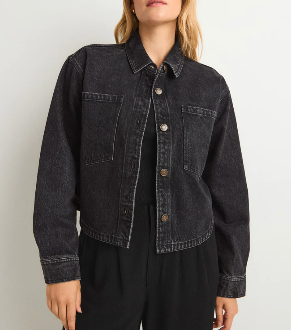 Cropped Denim Jacket