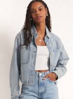 Cropped Denim Jacket