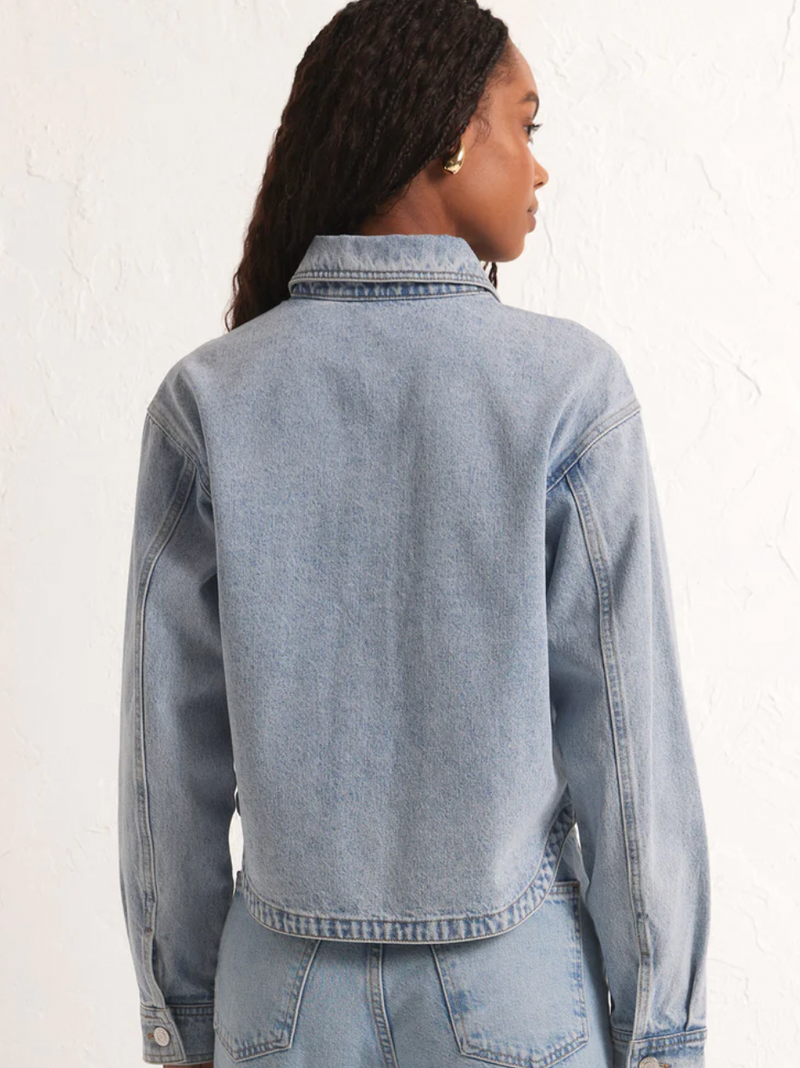 Cropped Denim Jacket