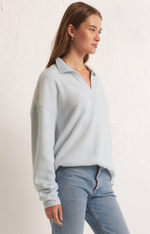 Nico Reverse Fleece Top