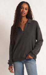 Nico Reverse Fleece Top