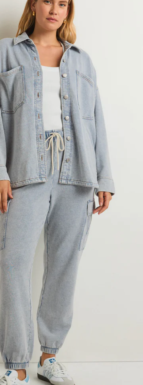 Tempo Knit Denim Jogger