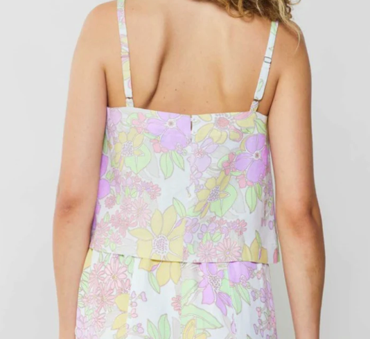 The Pastel Floral Tank