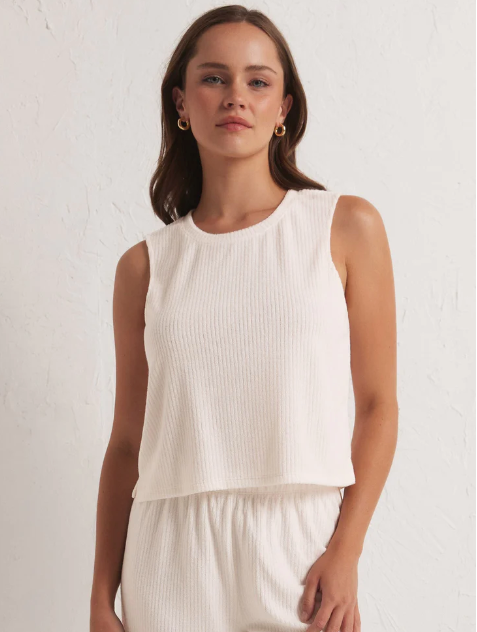 Libby Rib Terry Tank