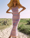 Santa Cruz Stripe Midi Dress