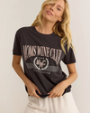 Boyfriend Moms Wine Club Tee