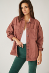 Free People Madison City Twill Jacket