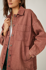 Free People Madison City Twill Jacket