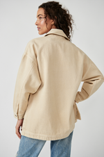 Free People Madison City Twill Jacket