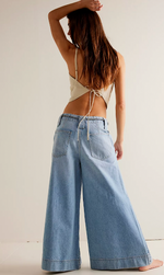 Sheer Luck Cropped Wide Leg