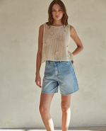 Fleurette Tank Woven